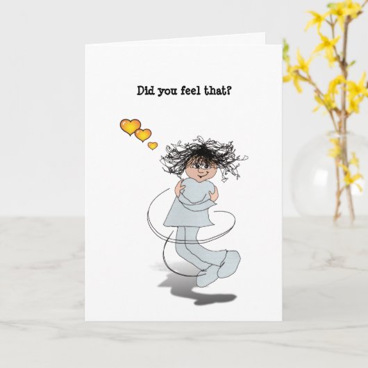 それ感じだった？ カード (黄色い花)