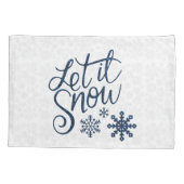 それ枕カバー割り当てられる雪が降るため 枕カバー (裏面)