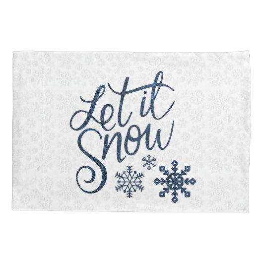 それ枕カバー割り当てられる雪が降るため 枕カバー (裏面)