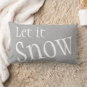 それ枕割り当てられる雪が降るため ランバークッション (ブランケット)