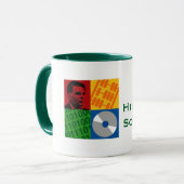 それ歴史の社会11oz。 マグ(元のロゴ) マグカップ (正面左)