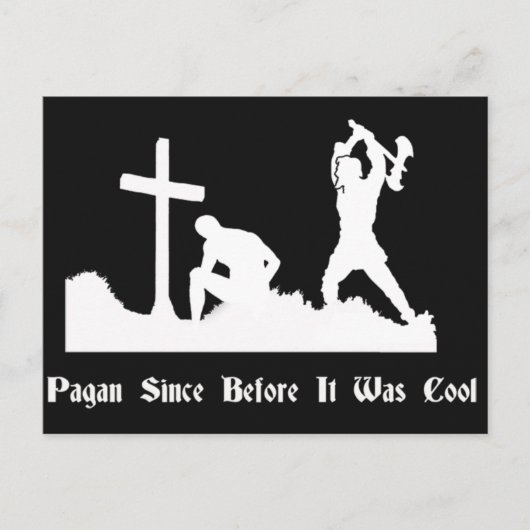 それ異教のは葉書だった前からクール ポストカード (正面)