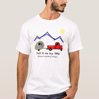 それ私のT@Bに置かれる Tシャツ