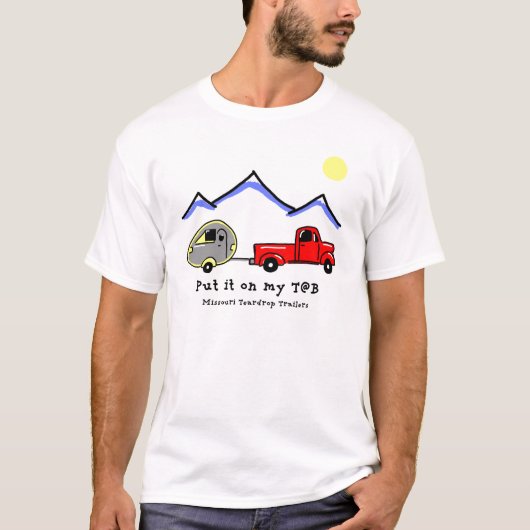 それ私のT@Bに置かれる Tシャツ (正面)