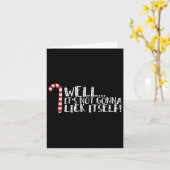 それ自体を舐めるつもりはない – クリスマスいけな カード (黄色い花)