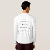 それ自身の長いスリーブT Tシャツ (裏面フル)