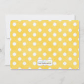 それ蜂の性パーティの招待状を明らかにする何が 招待状 (裏面)