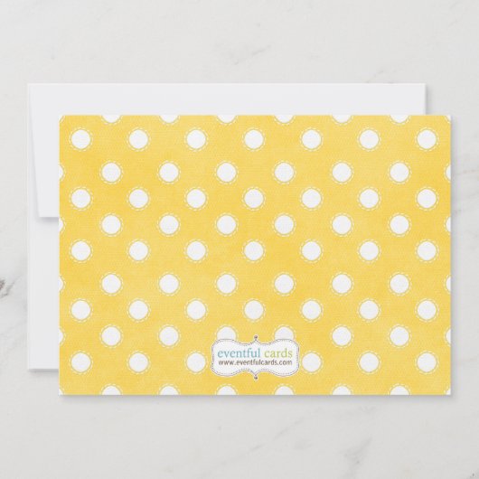 それ蜂の性パーティの招待状を明らかにする何が 招待状 (裏面)