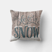 それ装飾用クッション割り当てられるクリスマスの休日の冬の雪が降るため クッション (裏面)