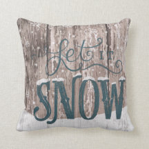 それ装飾用クッション割り当てられるクリスマスの休日の冬の雪が降るため