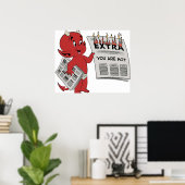 それ読に関して余分な ポスター (ホームオフィス)