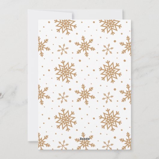 それ赤い雪の地球のクリスマスの写真カード割り当てられる雪が降るため シーズンカード (裏面)