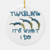 それ転落は私が体育専門家をすることです セラミックオーナメント (裏面)