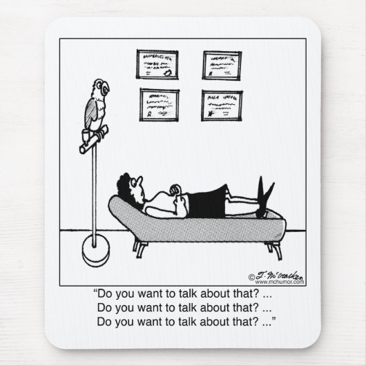 それ述べたいと思いますか。 マウスパッド (正面)