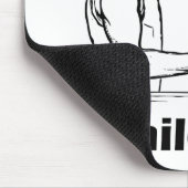 それ釘付けされる! ハンマー用具のおもしろいなユーモアのしゃれ マウスパッド (コーナー)