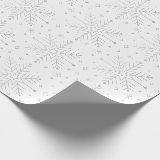 それ雪が降るため/クリスマスのギフトの包装紙割り当てられる ラッピングペーパー (角)