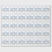 それ雪片割り当てられて雪が降るため(灰色) ラッピングペーパー (フラット)