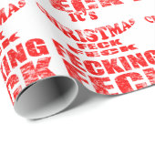 それ; sのクリスマスのfeck ラッピングペーパー (ロールコーナー)