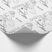 それChrismasの包装紙 ラッピングペーパー (角)