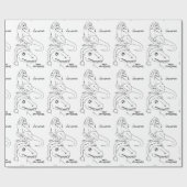 それChrismasの包装紙 ラッピングペーパー (フラット)