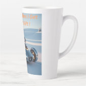 そろそろサンタさんプレゼントもらってもいい カフェラテマグ (右)