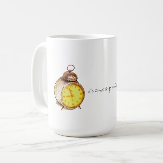 そろそろマグ杯を制覇する時だ コーヒーマグカップ (正面左)