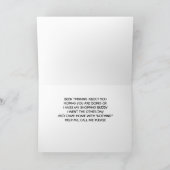 **そろそろ一緒に恋しく思す最高のよ」 カード (内部)