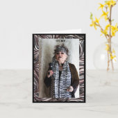 そろそろ年の頃だユーモアのある カード (黄色い花)