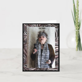 そろそろ年の頃だユーモアのある カード