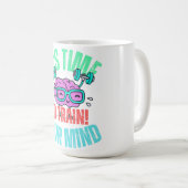 そろそろ心を鍛える時間だ コーヒーマグカップ (正面右)