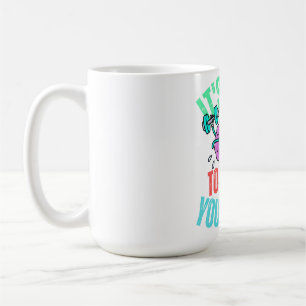 そろそろ心を鍛える時間だ コーヒーマグカップ