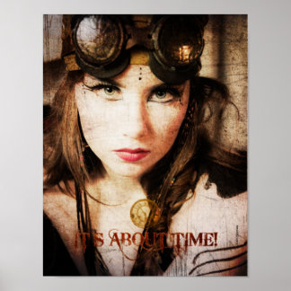 そろそろ時間だ！プリント ポスター