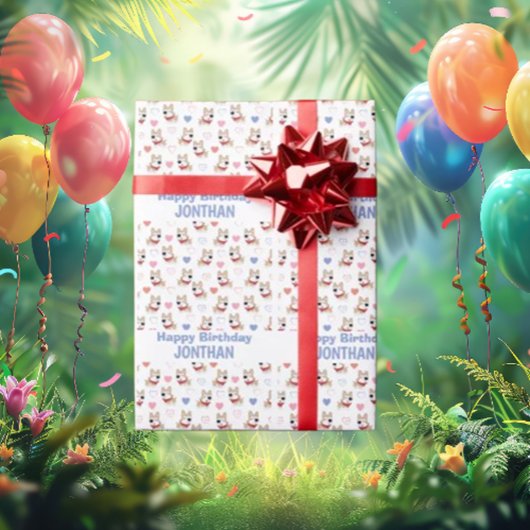 そろそろ時間だ ラッピングペーパー