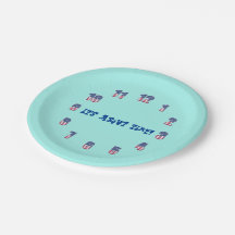 そろそろ時間だ！紙プレート