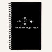 そろそろ着く実在ぞ ノートブック (正面)