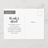 そろそろ駆け落ち写真発表 案内ポストカード (裏面)