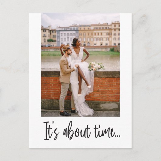 そろそろ駆け落ち写真発表 案内ポストカード (正面)