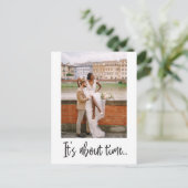 そろそろ駆け落ち写真発表 案内ポストカード (スタンド正面)