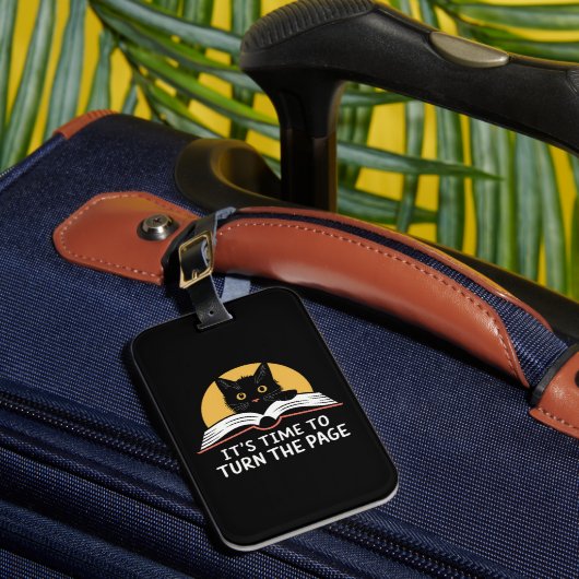 そろそろKamala Harris Politicページを開く時間だ ラゲッジタグ (正面インサイチュ1)