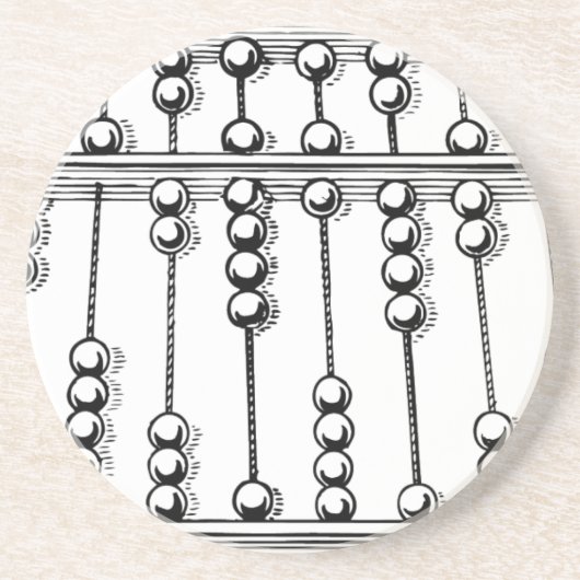 そろばん コースター (正面)