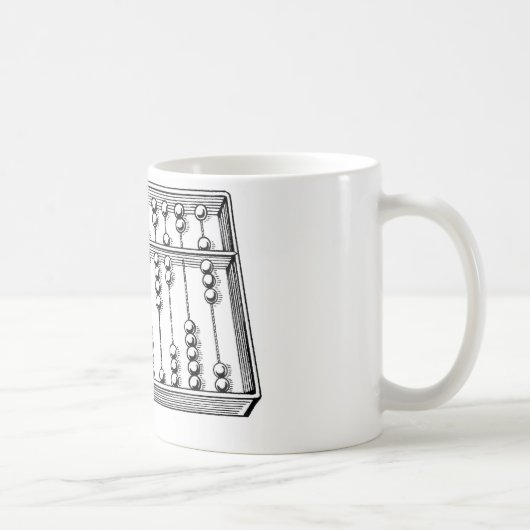 そろばん コーヒーマグカップ (右)