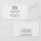 そろばん 名刺 (正面/裏面)