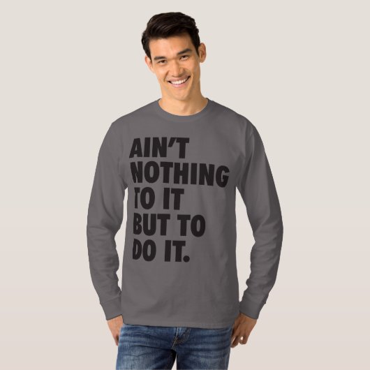 そんなことをするよりほかに策が無い Tシャツ (正面フル)