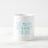 そんなにするべきインターネット コーヒーマグカップ (中央)