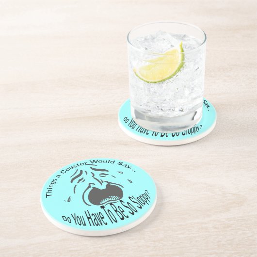 そんなにずぼらなコースターにならなきゃいけないの？ コースター (側面)