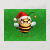 そんなに不機嫌な蜂じゃないわ ポストカード (正面)