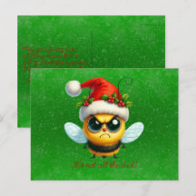 そんなに不機嫌な蜂じゃないわ