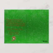 そんなに不機嫌な蜂じゃないわ ポストカード (裏面)