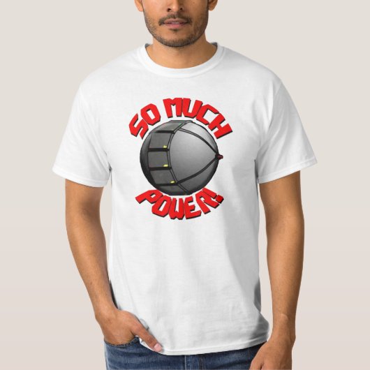 そんなに力! ワイシャツ(YoDragonFire著デザイン) Tシャツ (正面)