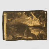 そんなに呪われし 月光の夜の守護者よ ゴルフタオル (横)